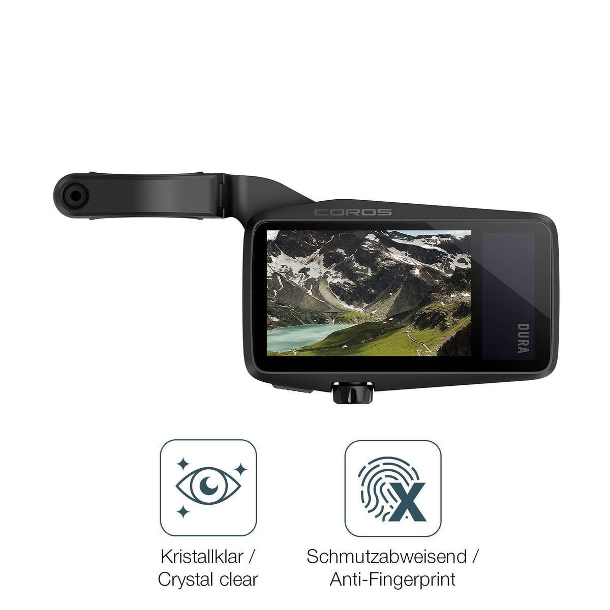 2x 9H Schutzfolie für Coros Dura Solar GPS Panzerf (5)