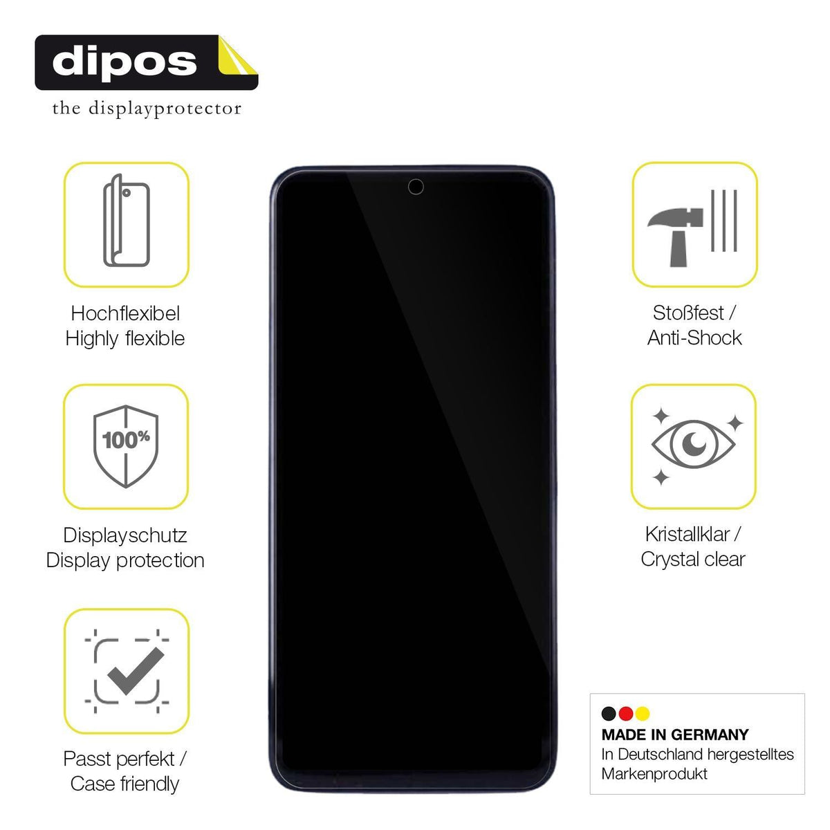 2x 3D Full Cover Schutzfolie für Oppo A5 Vitality  (7)
