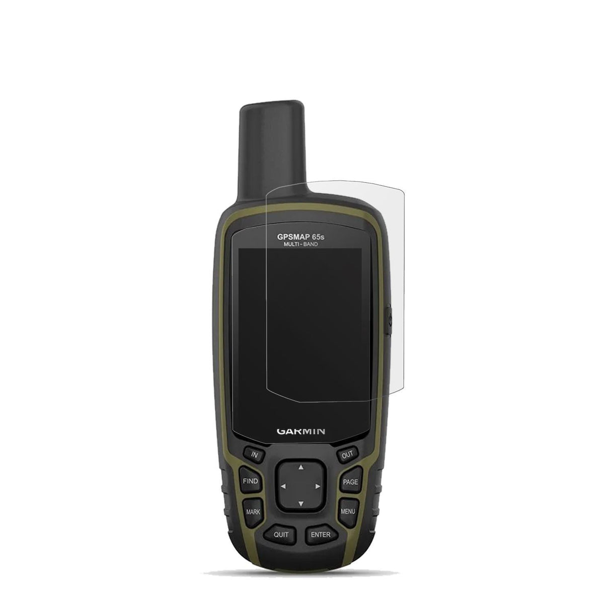 2x Schutzfolie matt für Garmin GPSMAP 65 Display-S (2)
