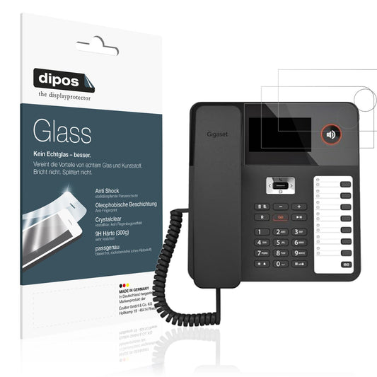2x 9H Schutzfolie für Gigaset Desk 600 Panzerfolie (1)