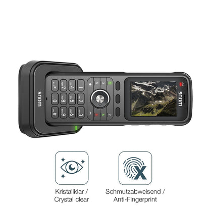 4x 3D Full Cover Schutzfolie für Snom M56 Dect (4)