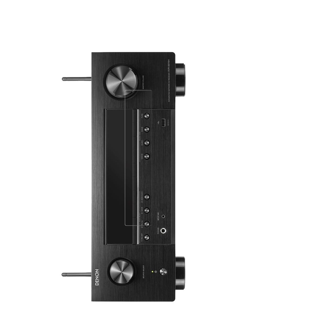 2x Schutzfolie matt für Denon AVR-X2800HDAB Displa (2)
