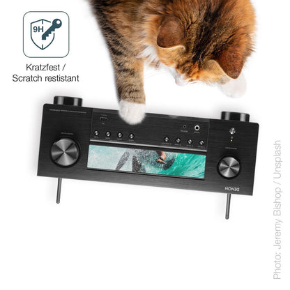 2x 9H Schutzfolie matt für Denon AVR-X1700H Panzer (3)