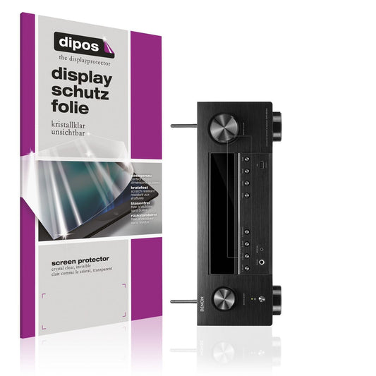 2x Schutzfolie klar für Denon AVR-X2800H Display-S (1)