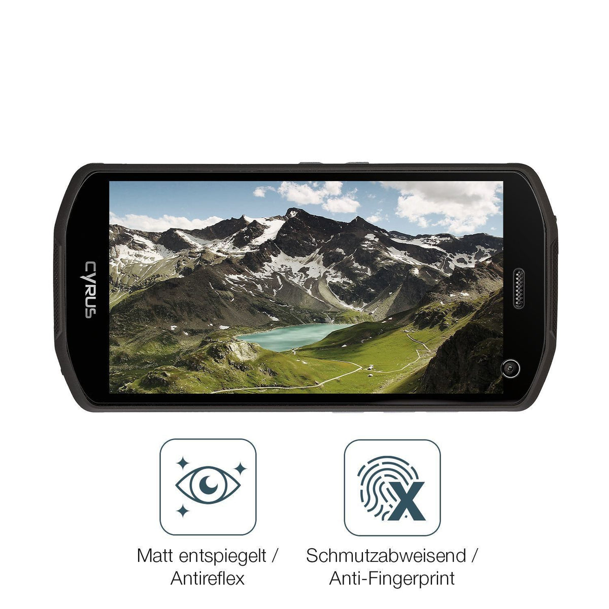 4x Schutzfolie matt für Cyrus CS28 Hipster Rev.2 D (4)