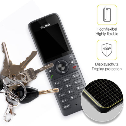 2x 3D Full Cover Schutzfolie für Yealink W71H Dect (3)