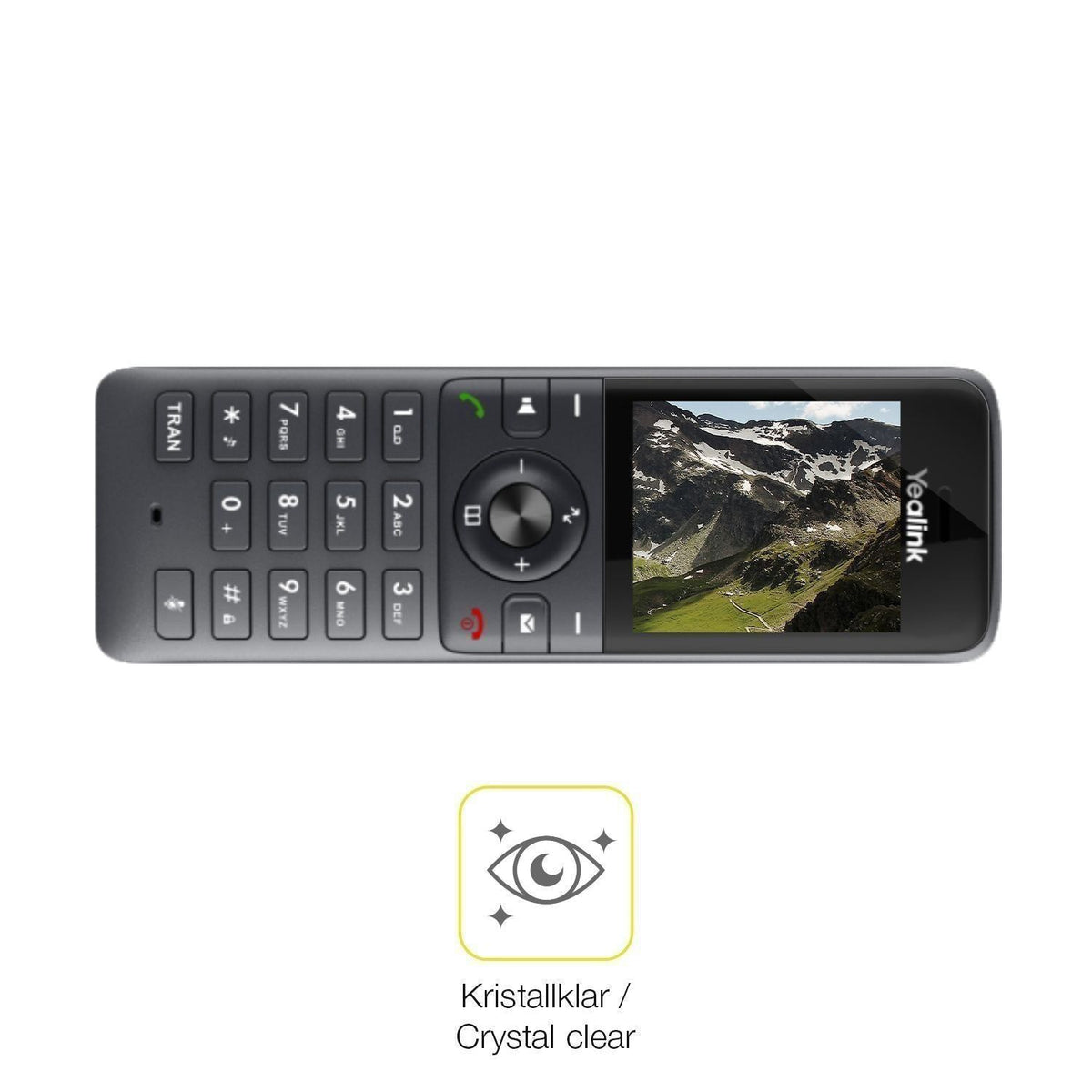 2x 3D Full Cover Schutzfolie für Yealink W71H Dect (5)