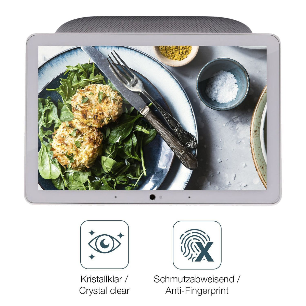 2x 9H Schutzfolie für Google Nest Hub Max 3. Gen P (5)