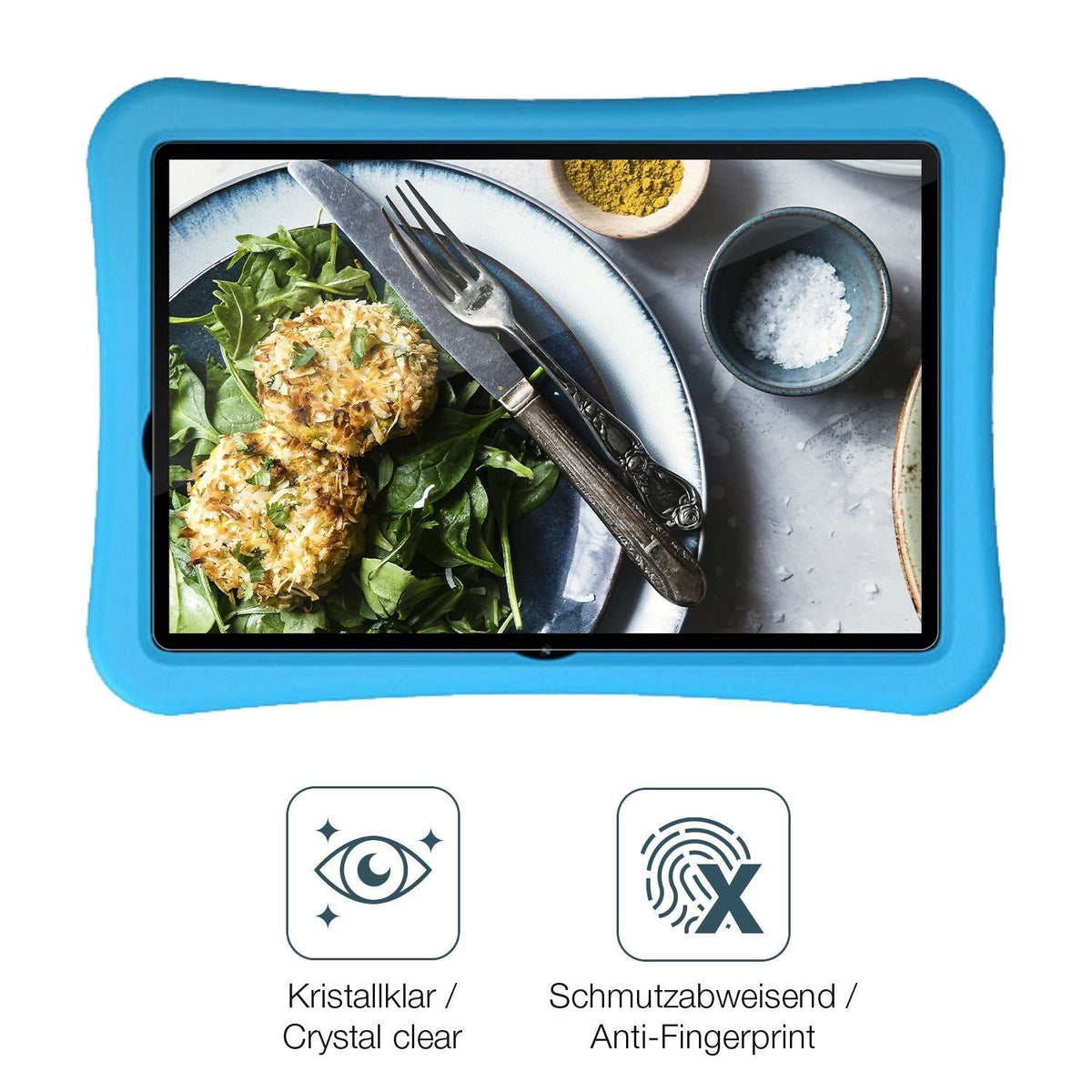 2x Schutzfolie klar für Umidigi G1 Tab Mini Kids D (4)