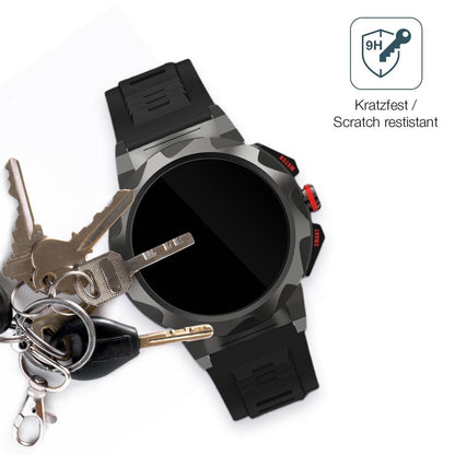 2x 9H Schutzfolie für Loyewaier 2 Zoll Smartwatch  (3)