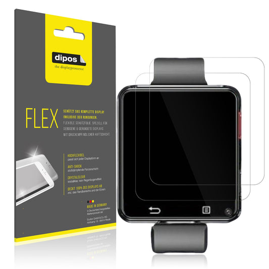 2x 3D Full Cover Schutzfolie für AIEK 4G Smartwatc (1)