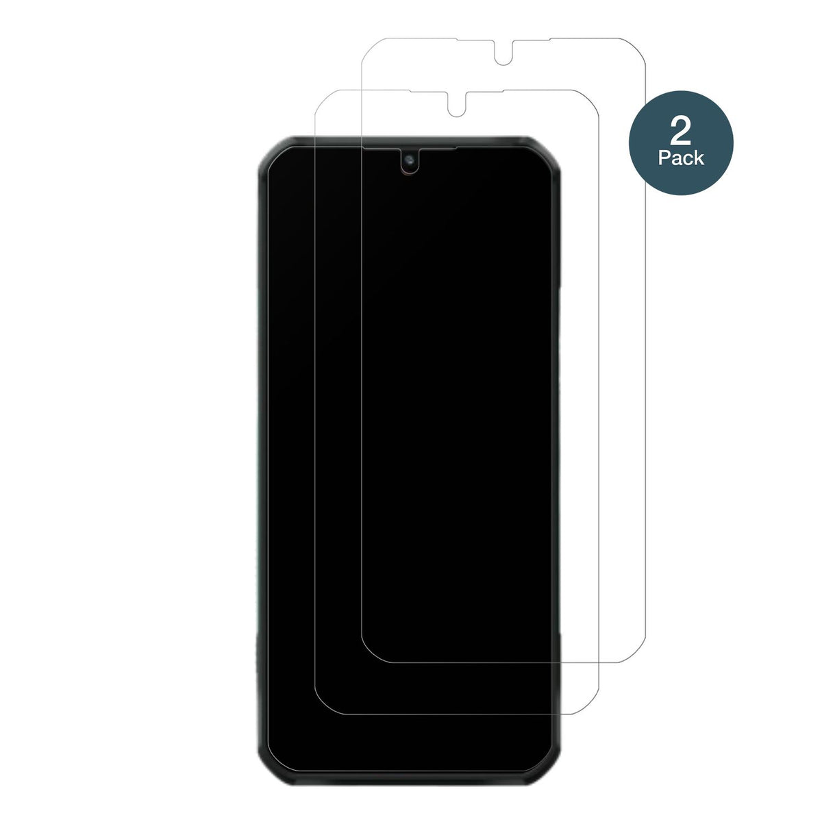 2x 9H Schutzfolie matt für Oukitel WP35 Pro Panzer (2)