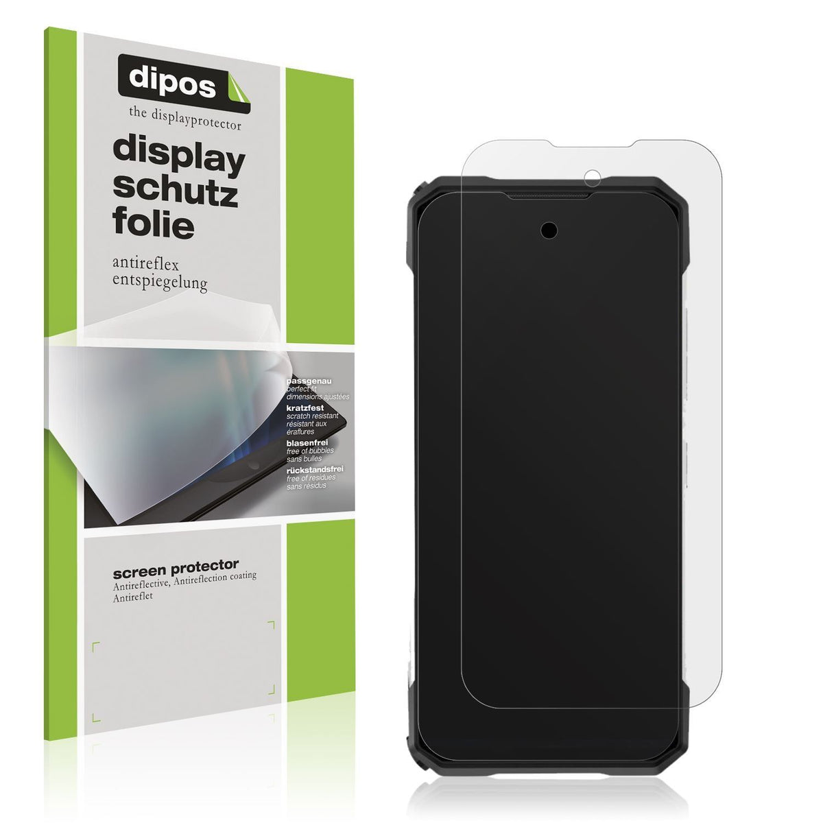 4x Schutzfolie matt für Doogee S200 Plus Display-S (1)