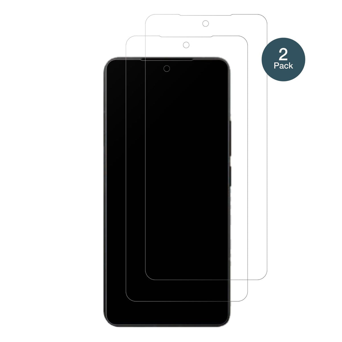 2x 9H Schutzfolie matt für Xiaomi Poco F7 Ultra Pa (2)