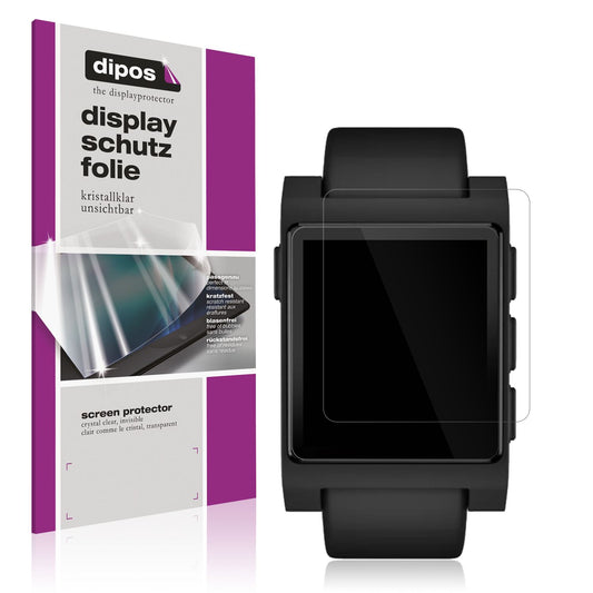 6x Schutzfolie klar für Pebble Core 2 Duo Display- (1)