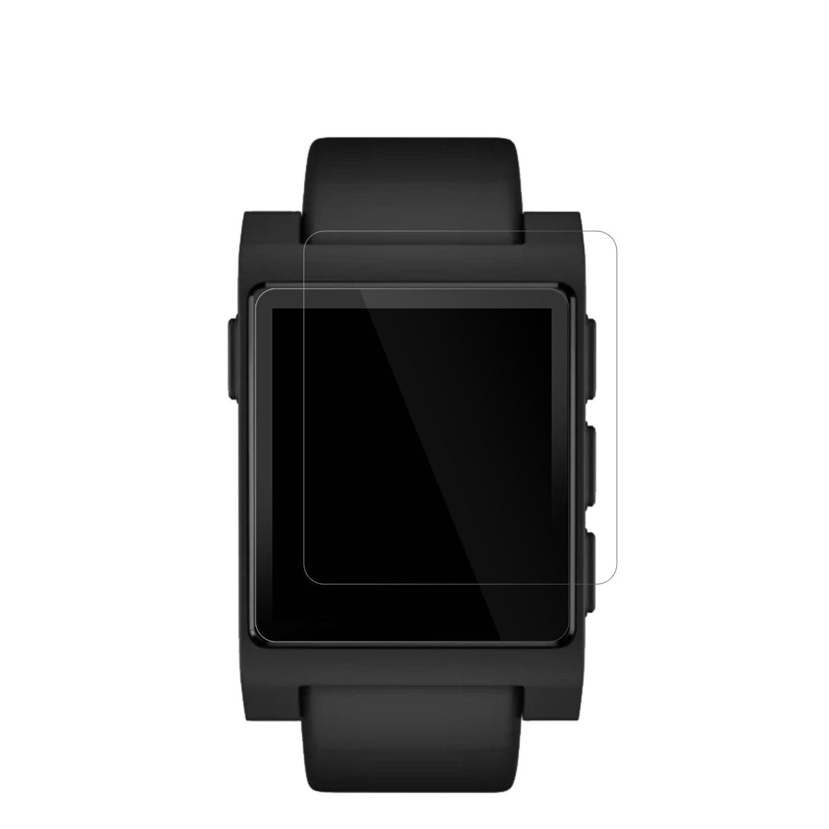 6x Schutzfolie klar für Pebble Core 2 Duo Display- (2)