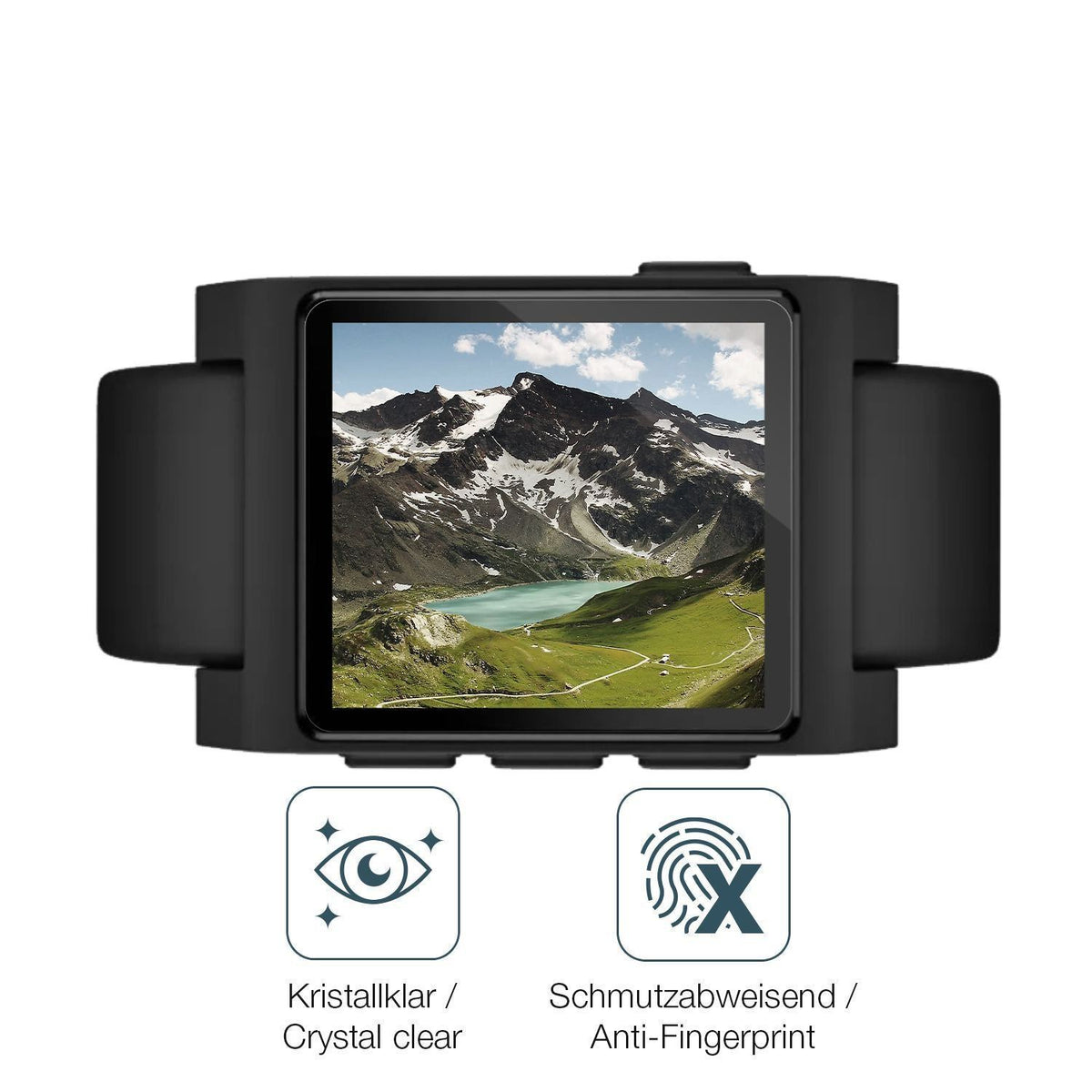 6x Schutzfolie klar für Pebble Core 2 Duo Display- (4)