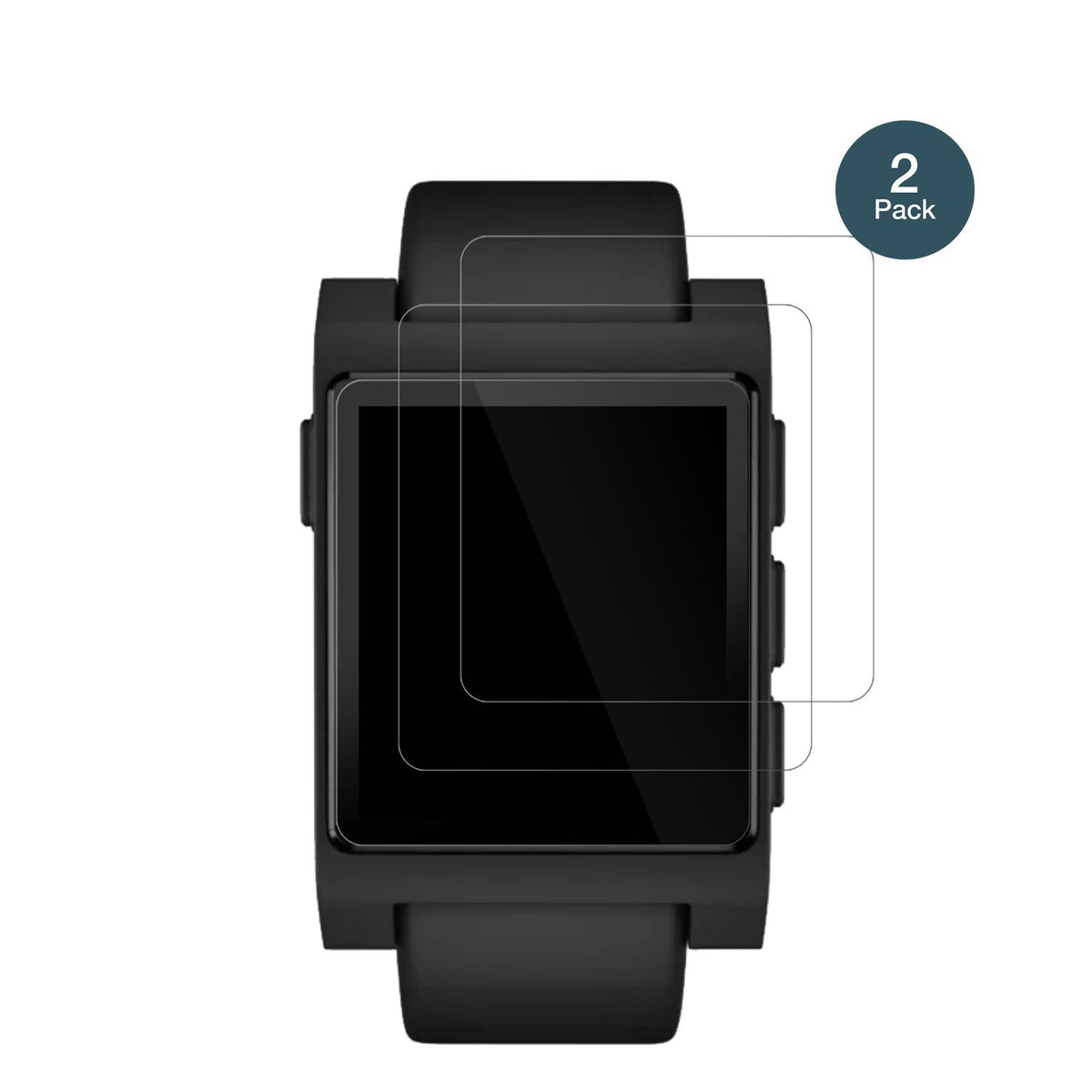 2x 9H Schutzfolie für Pebble Core 2 Duo Panzerfoli (2)
