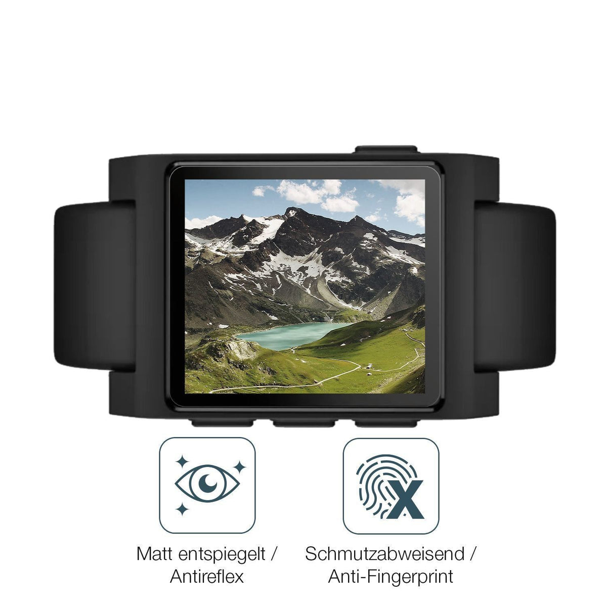 2x 9H Schutzfolie matt für Pebble Core Time 2 Panz (5)