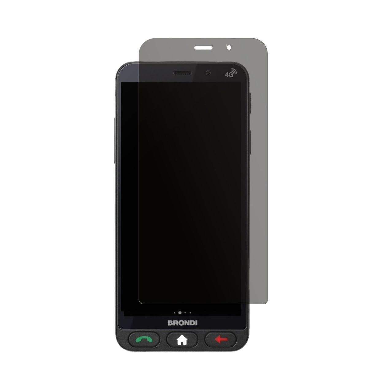 Blickschutzfolie für Brondi Amico Vero 4G matt Sch (2)