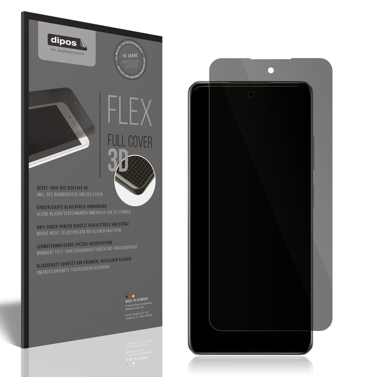 Full Cover Privacy Blickschutzfolie für Realme V70 (1)