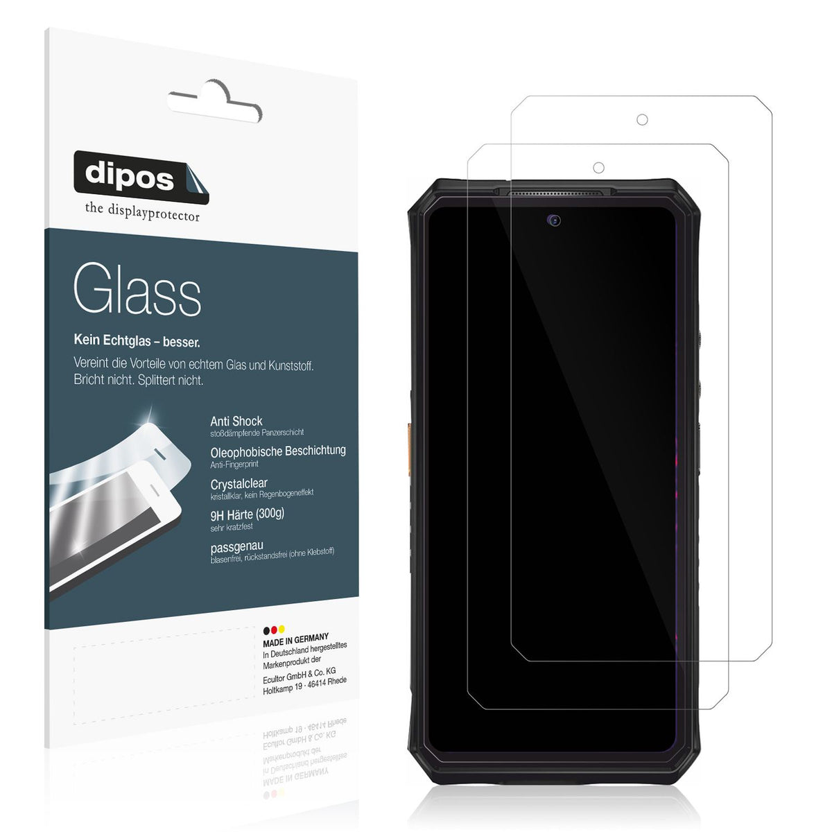 2x 9H Schutzfolie für Ulefone Armor 28 Ultra Therm (1)