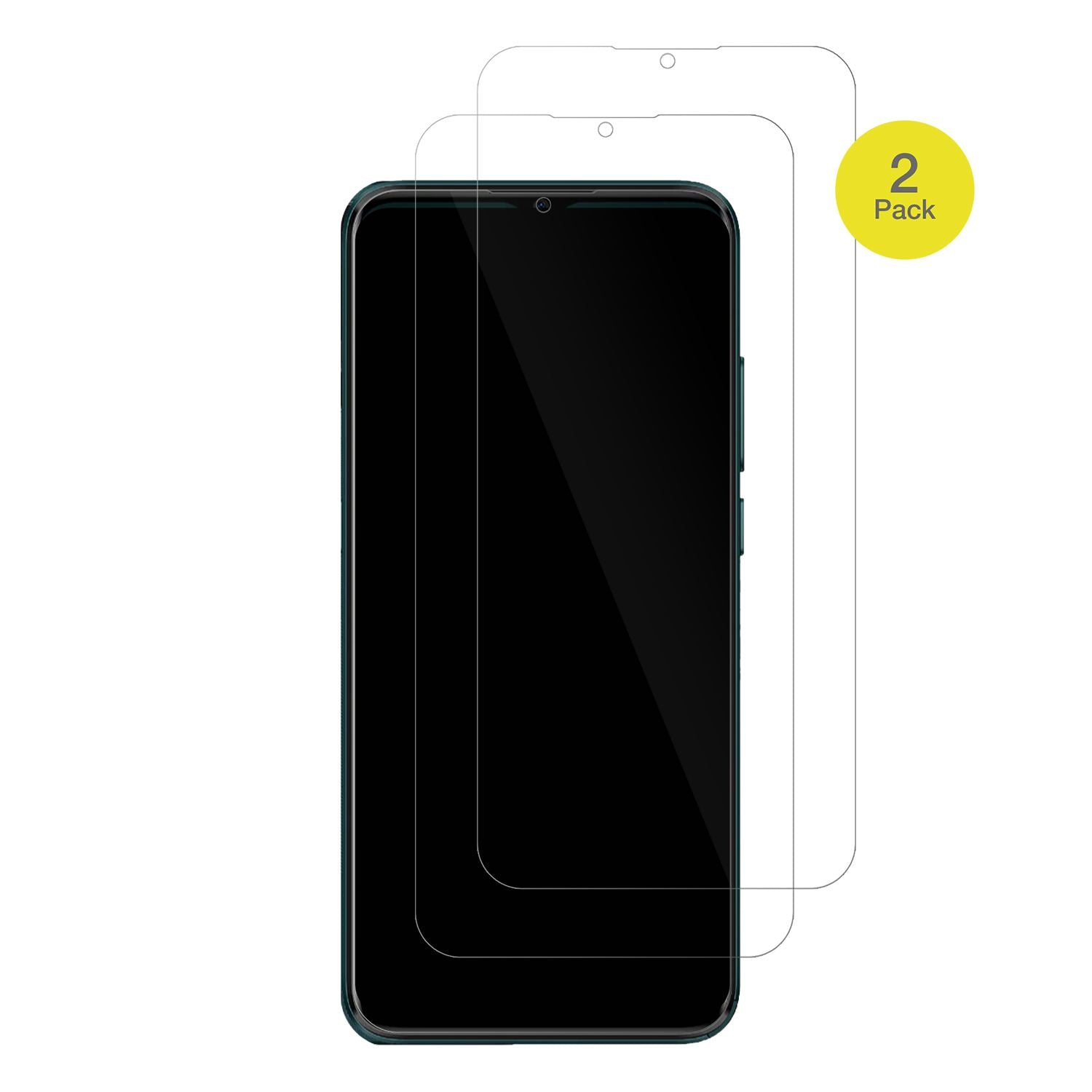 2x 3D Full Cover Schutzfolie für Mobicel P12 (2)