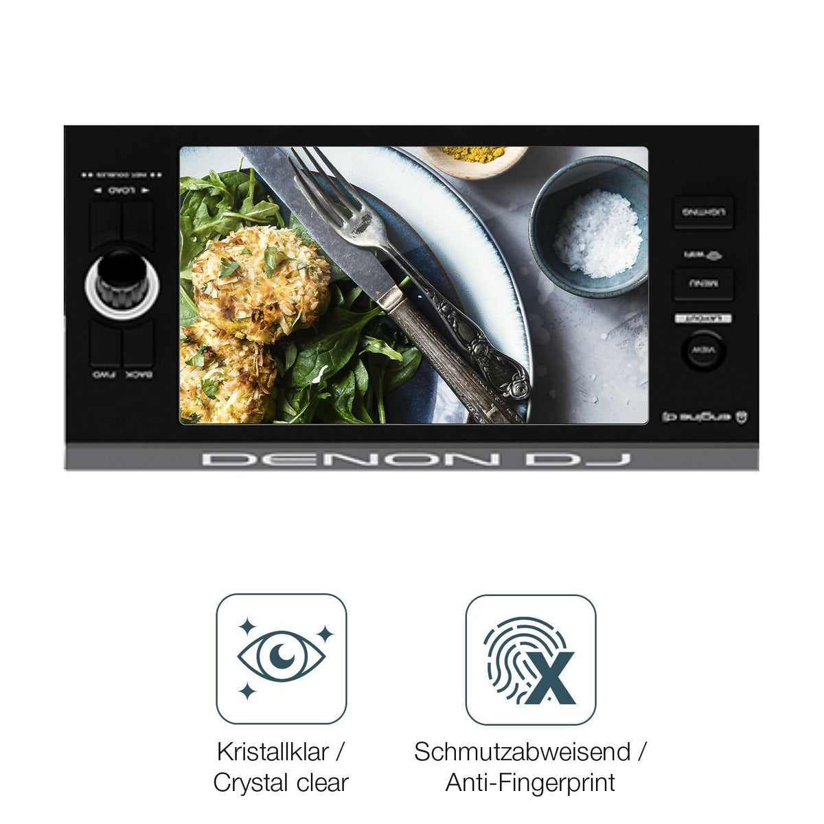 2x 9H Schutzfolie für Denon DJ SC LIVE 4 Jog Panze (5)