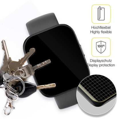 2x 3D Full Cover Schutzfolie für Amazfit Bip 5 (3)