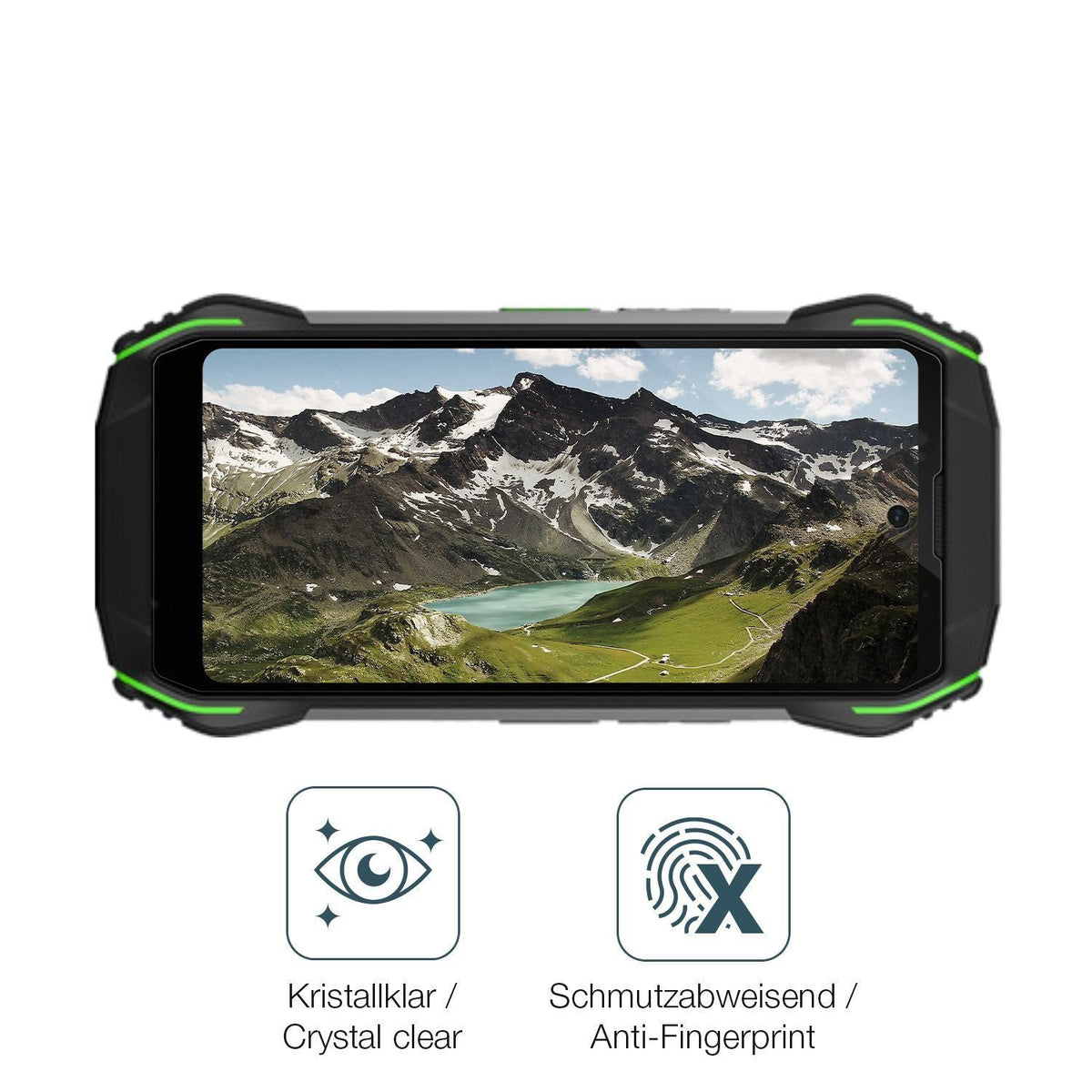 4x Schutzfolie klar für Blackview N6000 Display-Sc (4)