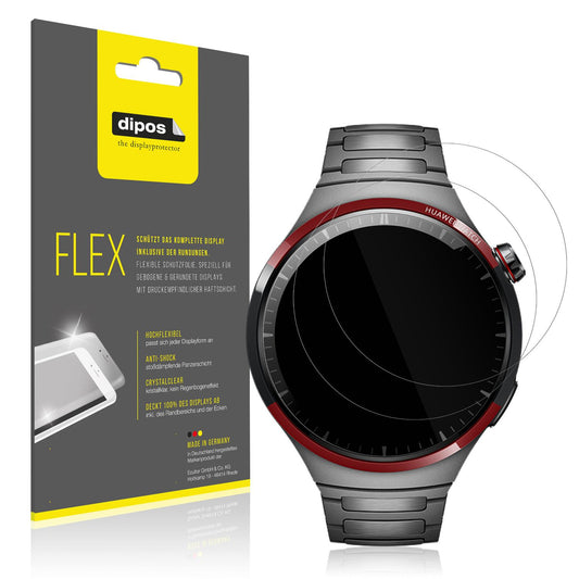 2x 3D Full Cover Schutzfolie für Huawei Watch 4 Pr (1)