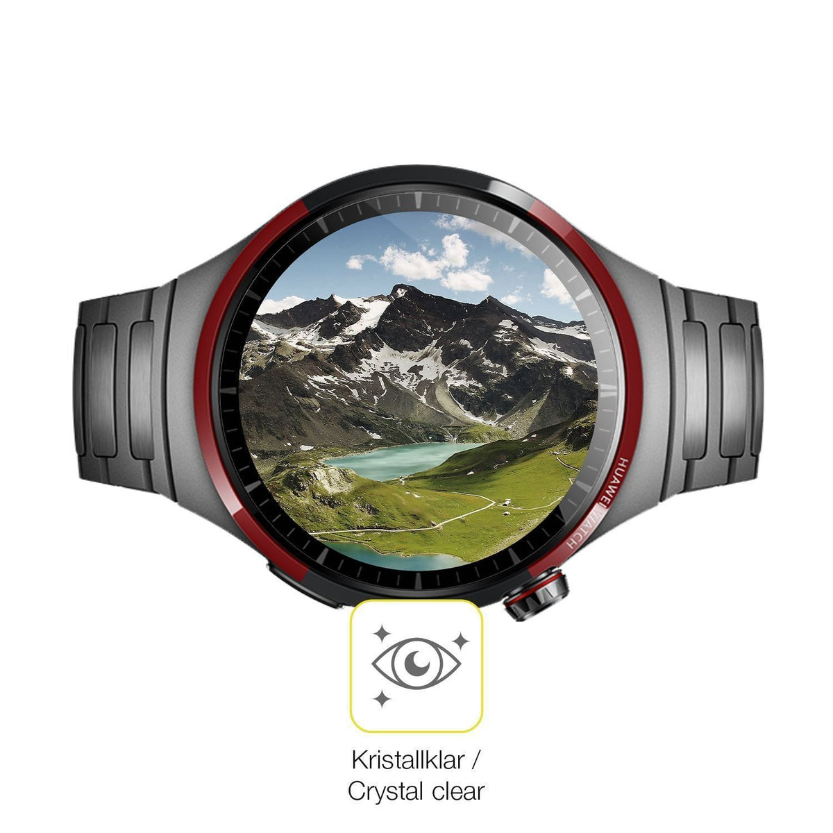 2x 3D Full Cover Schutzfolie für Huawei Watch 4 Pr (5)