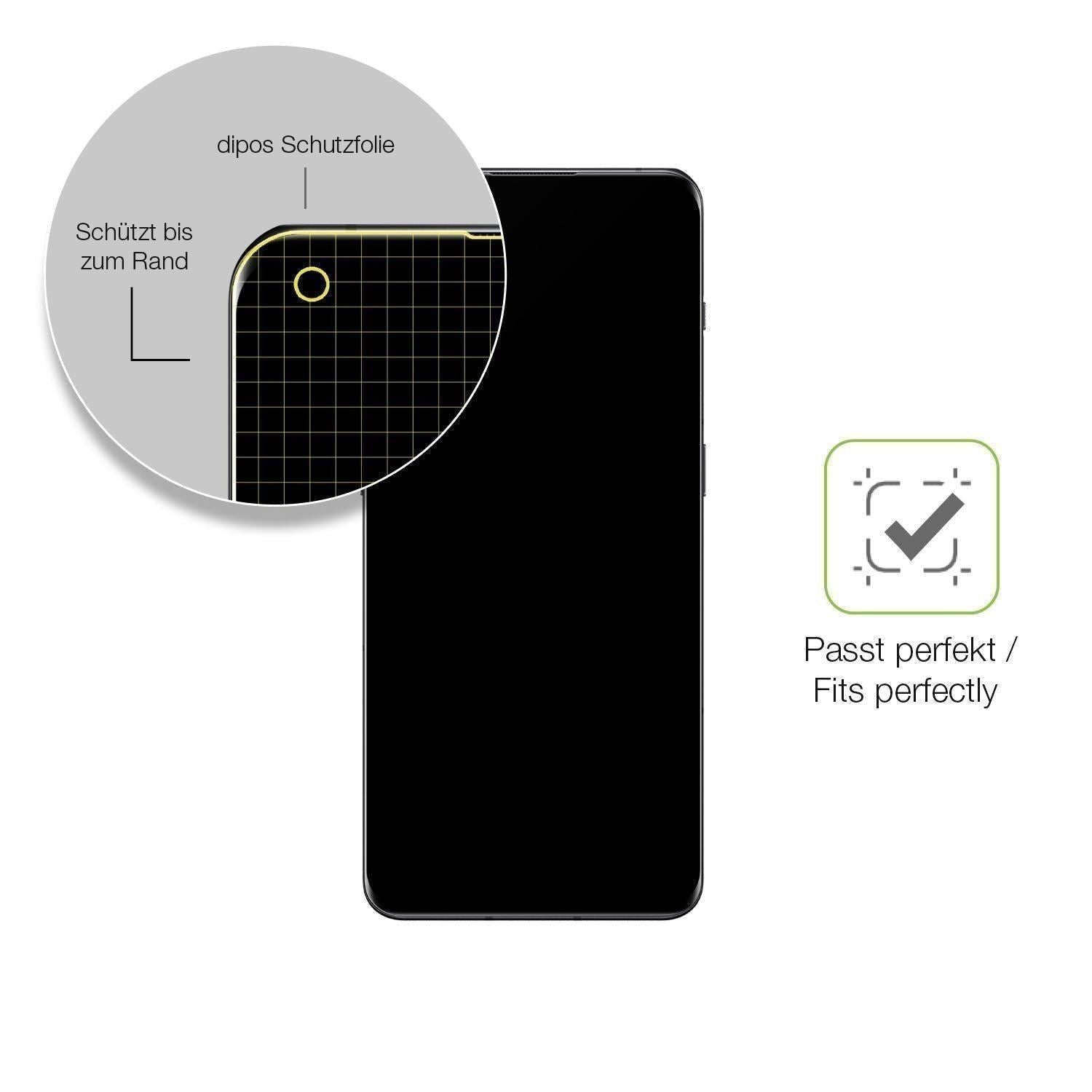 2x Full Cover Schutzfolie matt für OnePlus 10 Pro  (6)