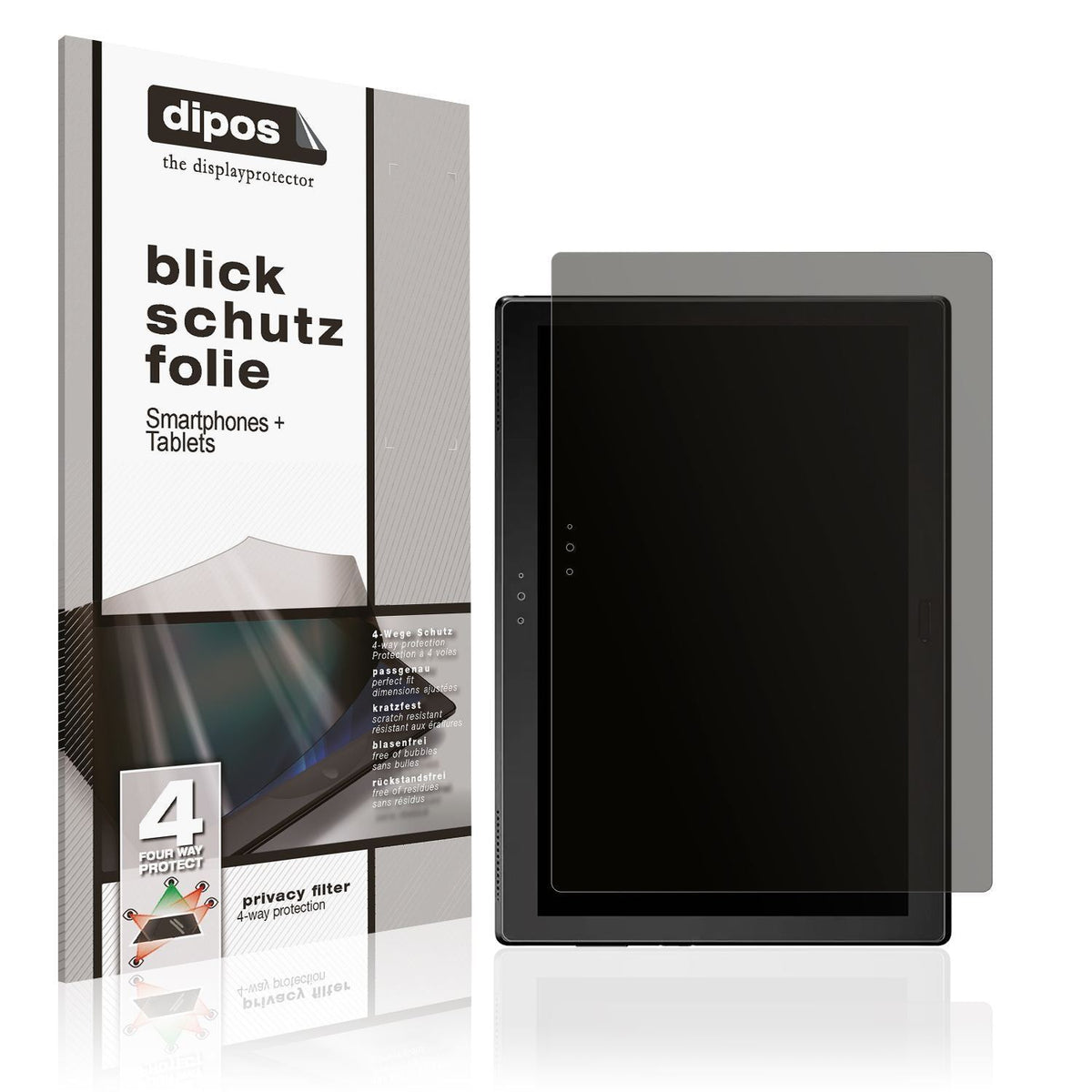 Blickschutzfolie für Lenovo TB-X304X matt Schutzfo (1)