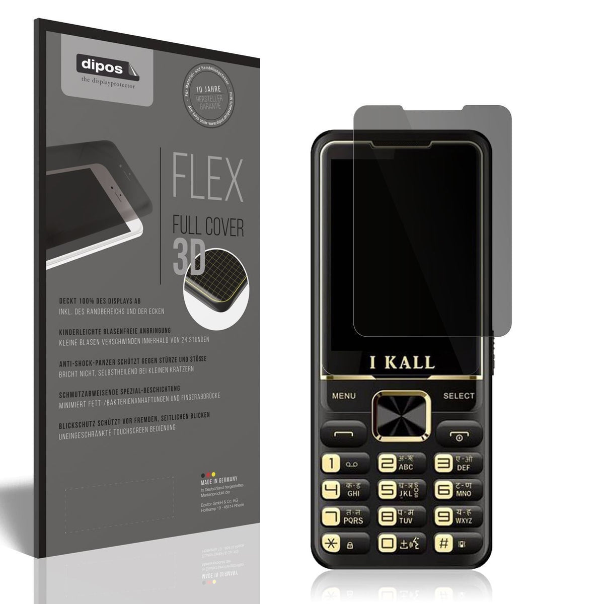 Full Cover Privacy Blickschutzfolie für iKall K99  (1)