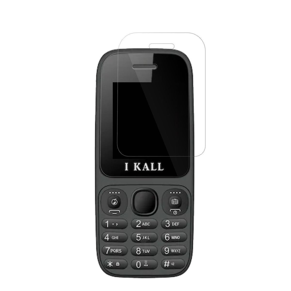 4x Schutzfolie klar für I Kall K80 New Display-Sch (2)