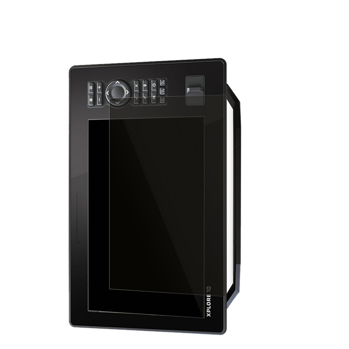 Blickschutzfolie für Humminbird Xplore 10 matt Sch (2)