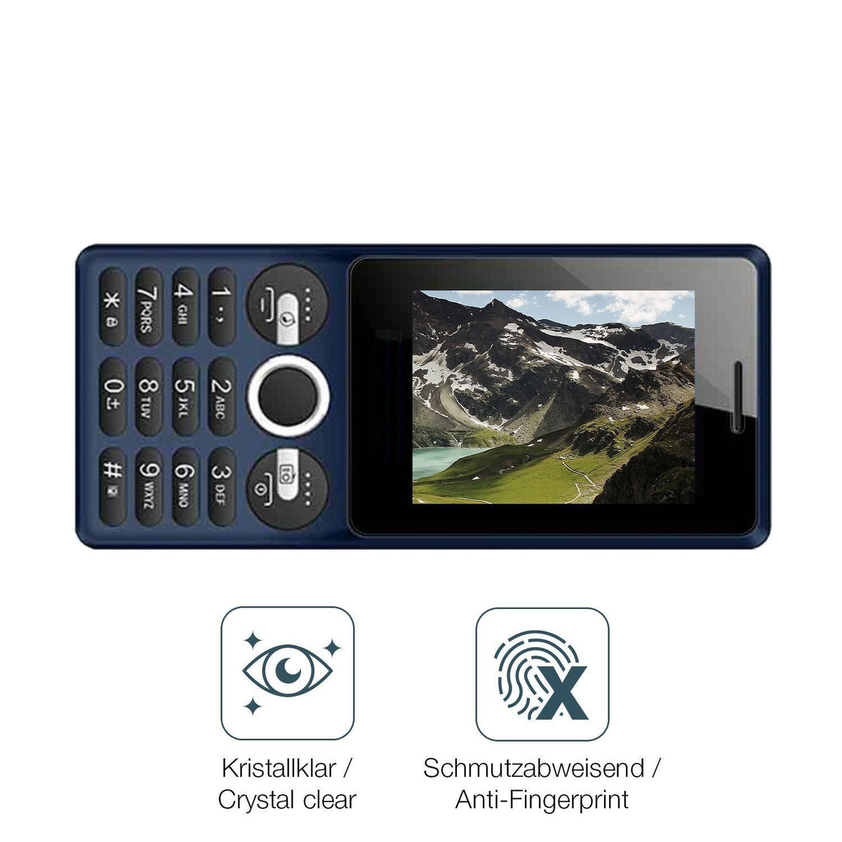 2x 9H Schutzfolie für I Kall K24 Pro Panzerfolie (5)