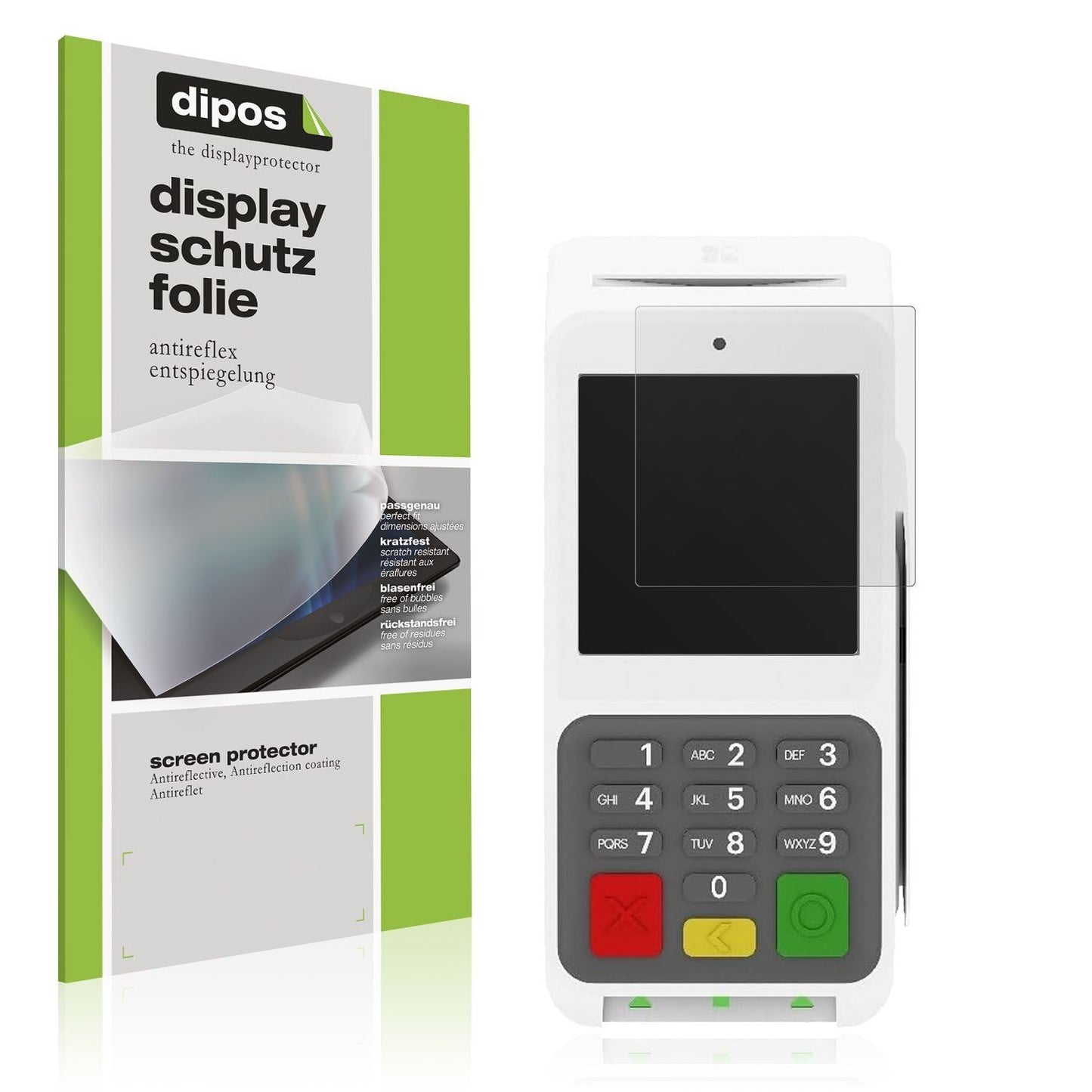 4x Schutzfolie matt für Clover Compact Display-Sch (1)