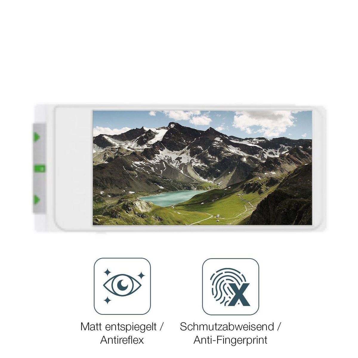 2x 9H Schutzfolie matt für Clover Flex Pocket Panz (5)