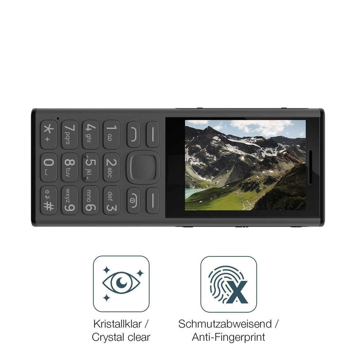 2x 9H Schutzfolie für HMD 130 Music Panzerfolie (5)