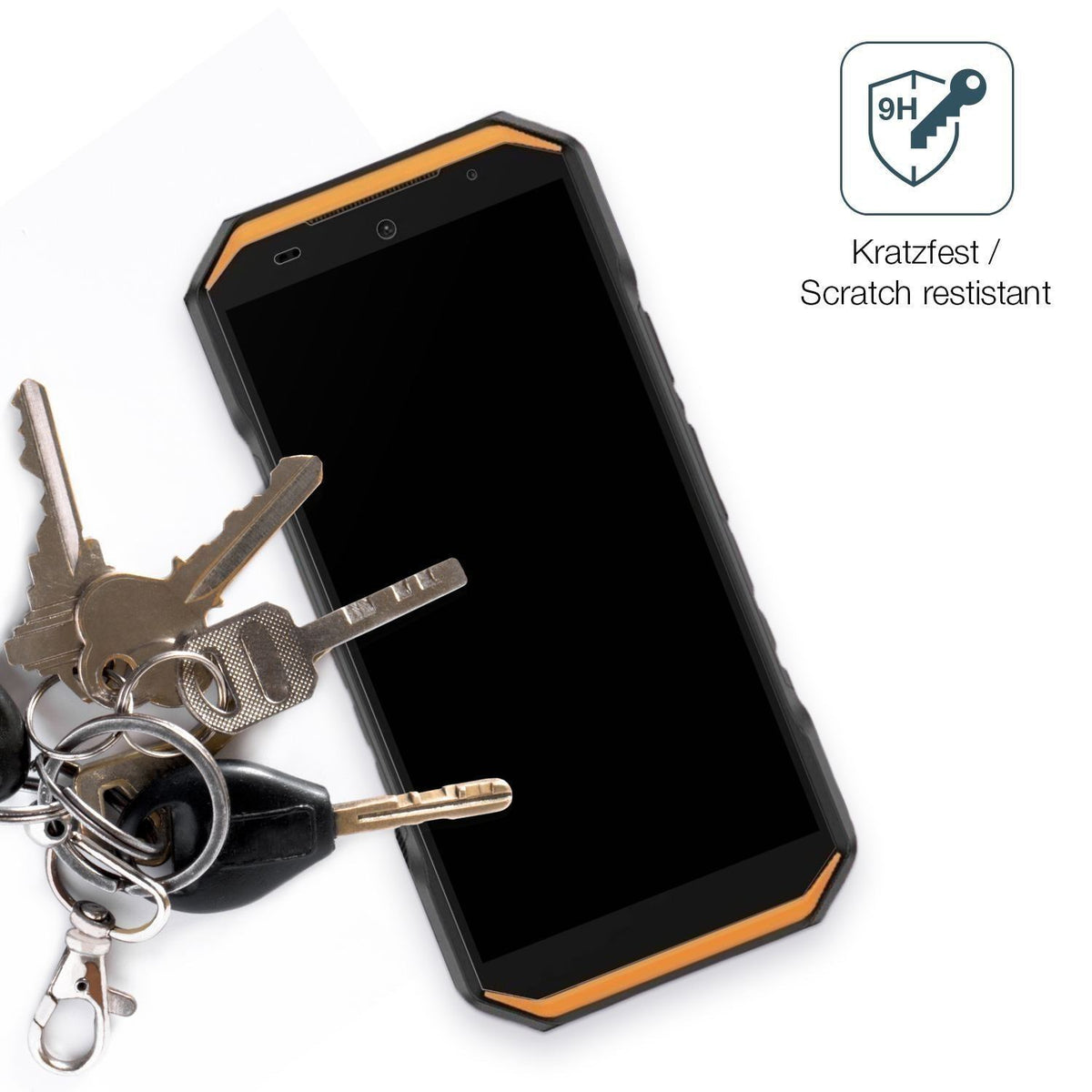 2x 9H Schutzfolie matt für Ulefone Armor X32 Pro P (3)