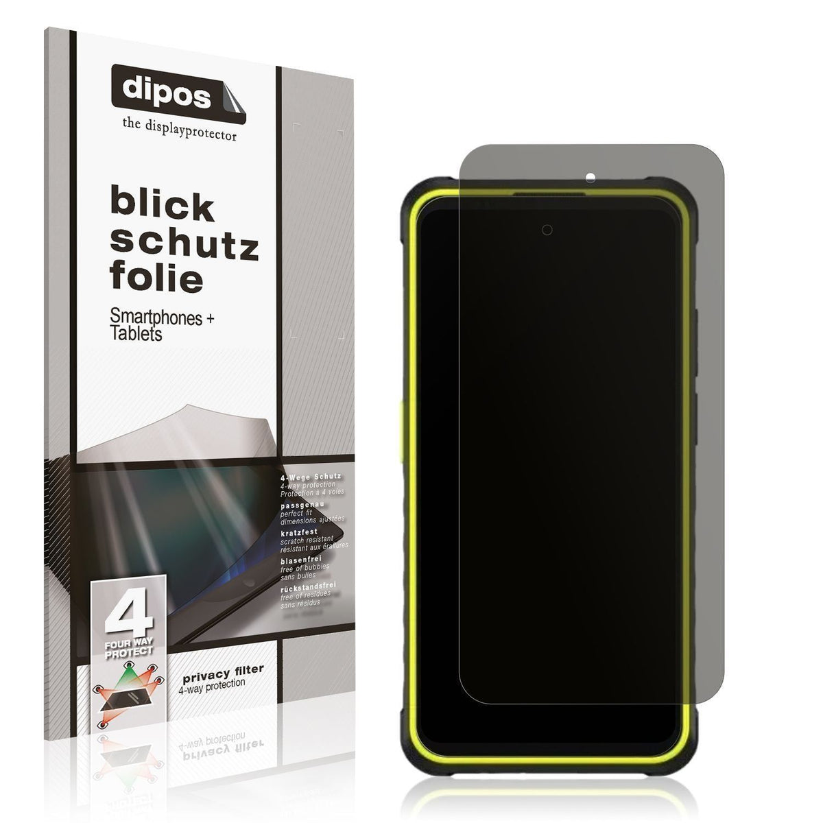 Blickschutzfolie für Ulefone Armor X31 matt Schutz (1)
