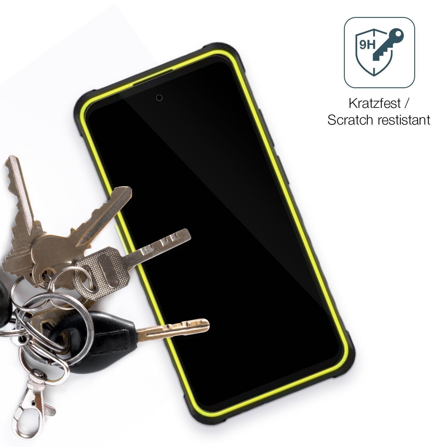 2x 9H Schutzfolie für Ulefone Armor X31 Panzerfoli (3)