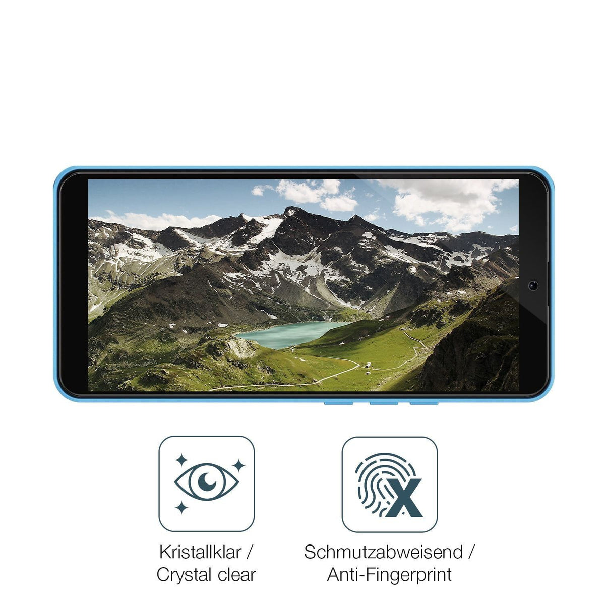 4x Schutzfolie klar für XGODY X32 Display-Schutzfo (4)