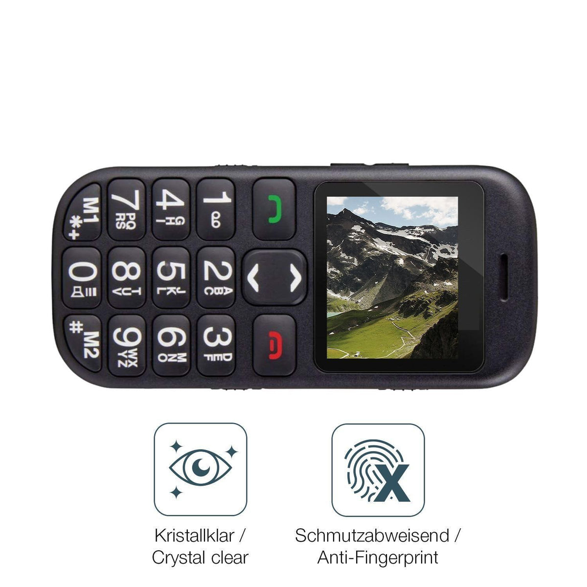 2x 9H Schutzfolie für Swisstone BBM 320c Panzerfol (5)