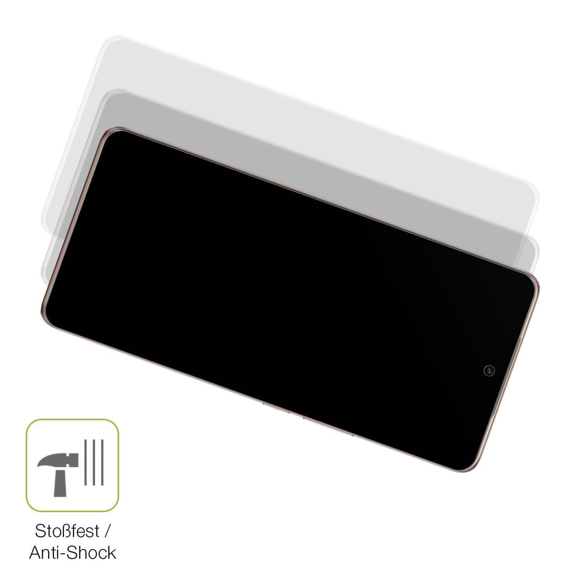 2x Full Cover Schutzfolie matt für Vivo V50e (4)