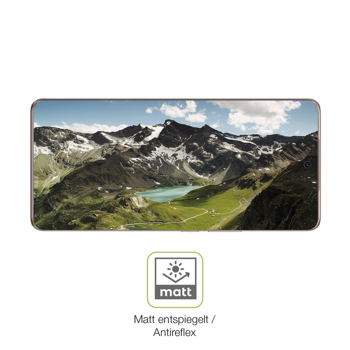 2x Full Cover Schutzfolie matt für Vivo V50e (5)