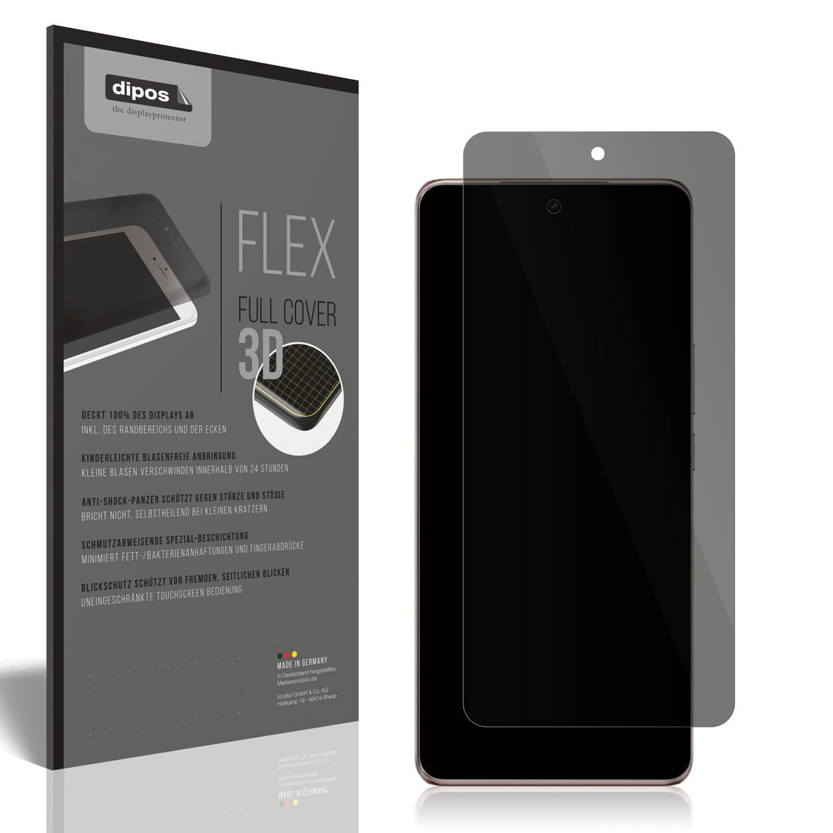 Full Cover Privacy Blickschutzfolie für Vivo V50e (1)