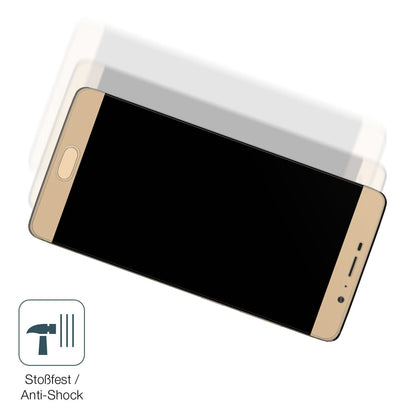 2x 9H Schutzfolie matt für Panasonic Eluga A3 Pro  (4)